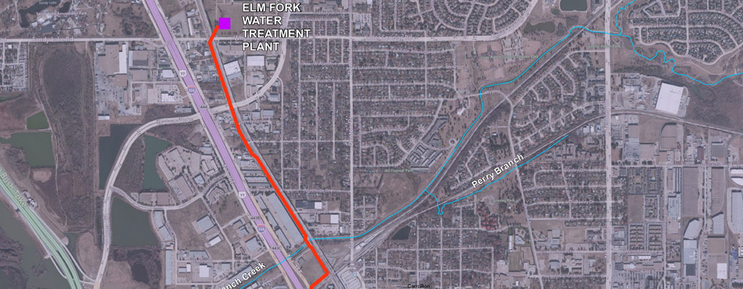 DWU Elm Fork By-Pass Pipeline  | Dallas / Fort Worth